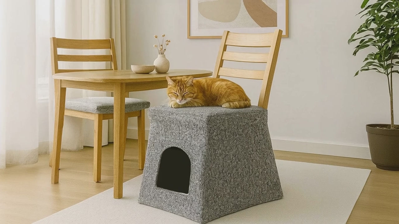 ChairLair™ – Under-Chair Cat Hideaway